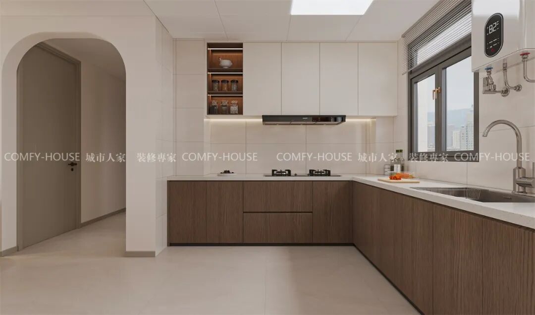 【海信观悦】139㎡丨不堆砌不浮夸，法式奶油风的‘简’与‘奢’平衡术-43