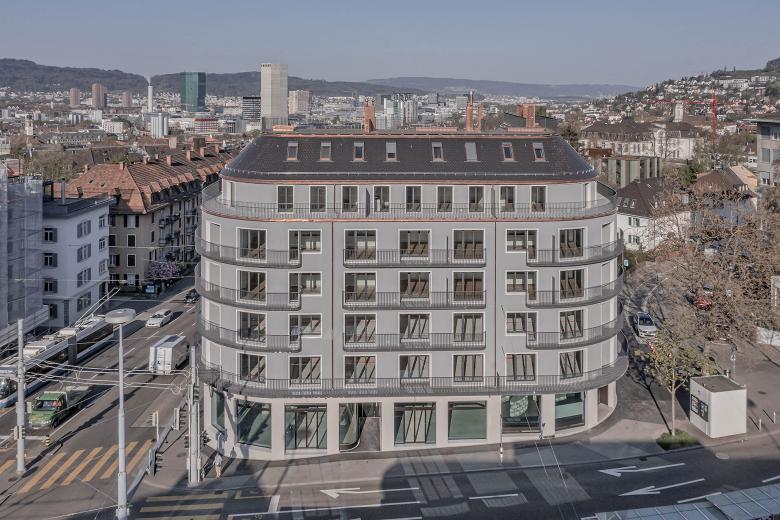 Architekturfotografie René Dürr丨Wohn-und Geschäftshaus Schaffhauserplatz丨瑞士-7