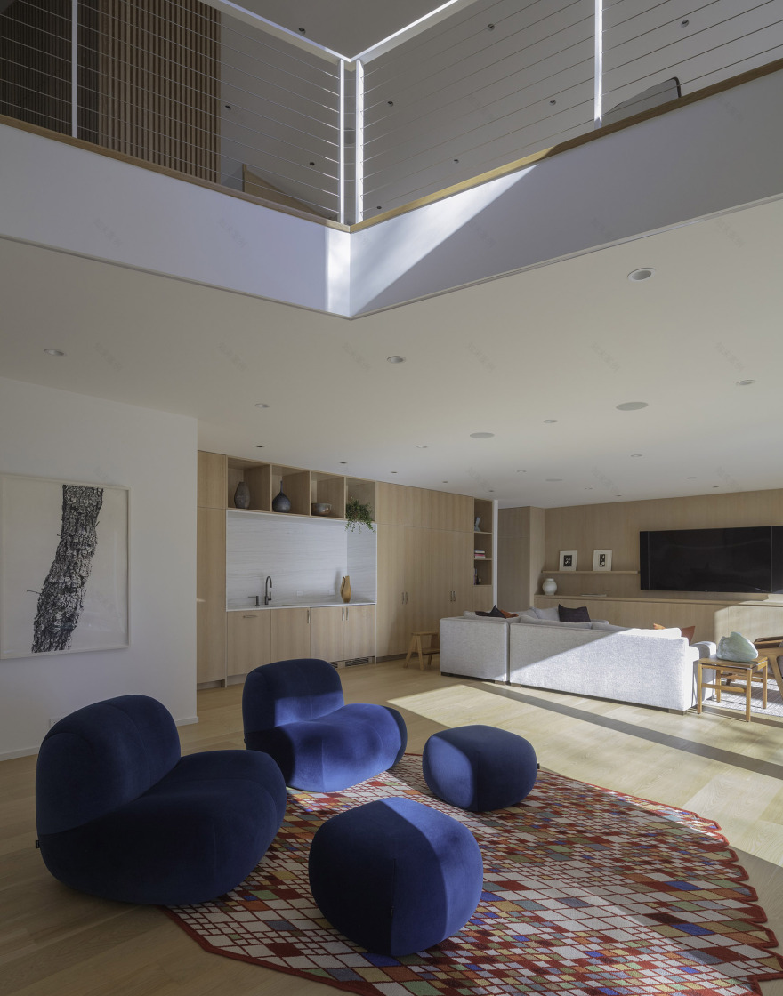 森林湖畔别墅丨美国丨Pachano & Vollert Architecture-16