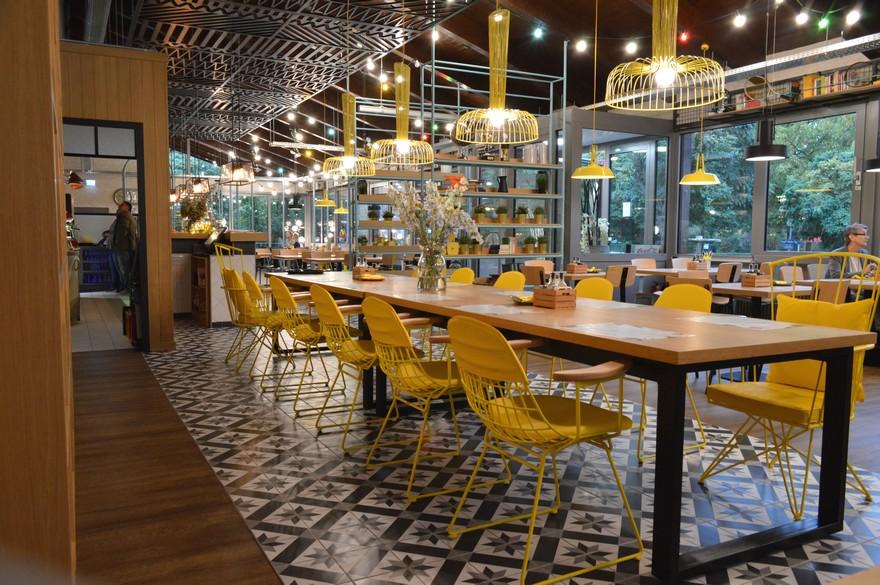 Denk Fabrik Restaurant in the German city of Karlsruhe / Gruppo Decorativo-18