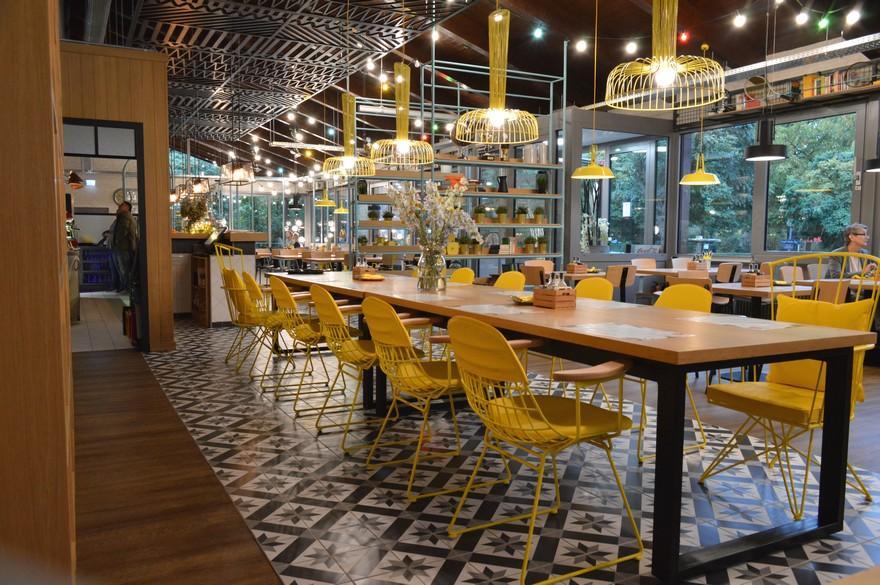 Denk Fabrik Restaurant in the German city of Karlsruhe / Gruppo Decorativo-18