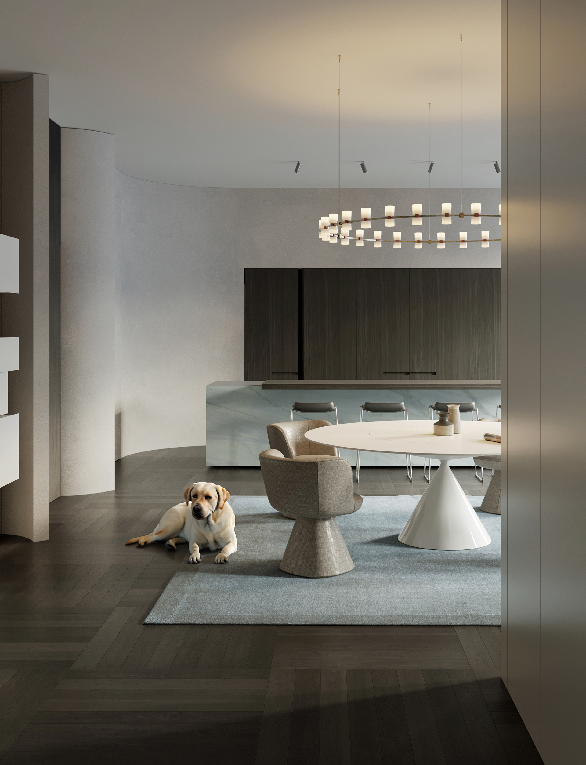 本茶公寓（注：Honchara可能是特定名称，若有更准确信息可使翻译更精准） 丨乌克兰基辅丨Alexey Gulesha,Sergey Molchanov-19