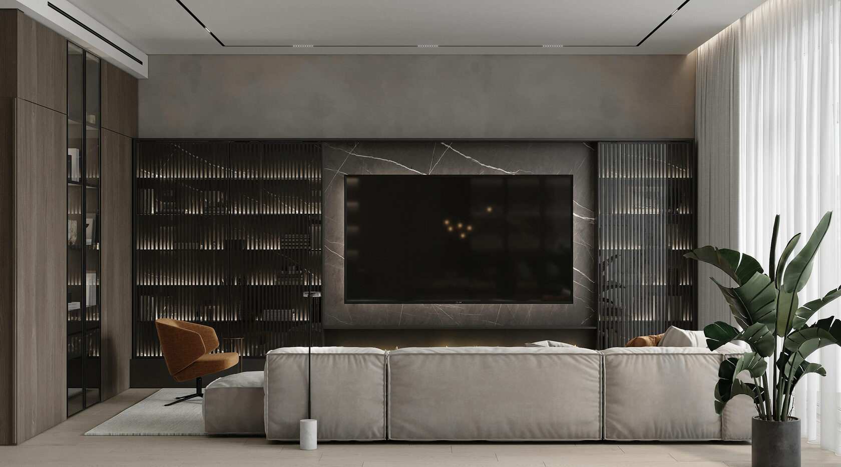 160㎡大平米住宅设计-2