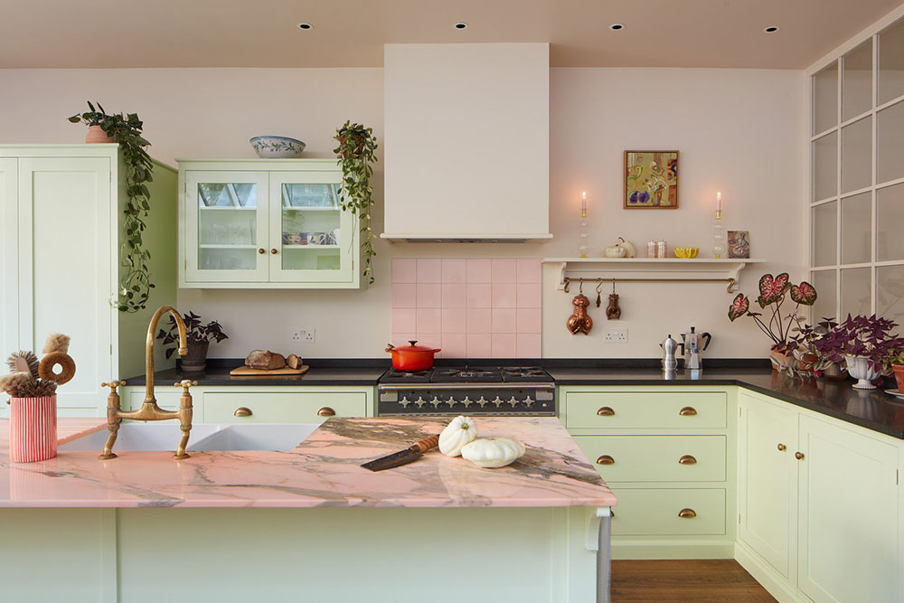 伦敦的联排别墅带有一丝巴黎式的俏皮风格-9