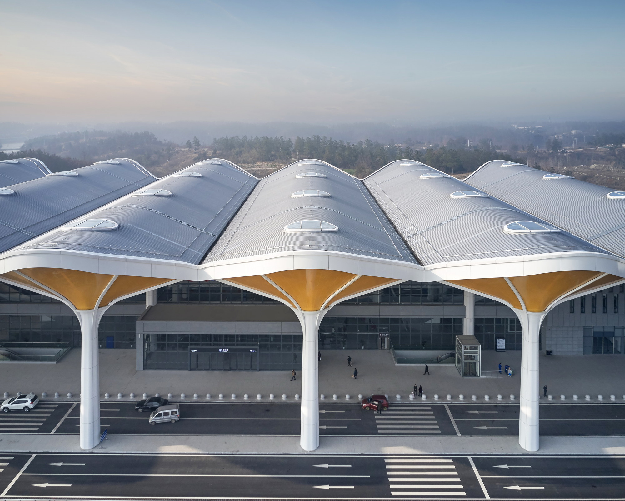 汉十高铁随州南站丨中国随州丨中南建筑设计院-28