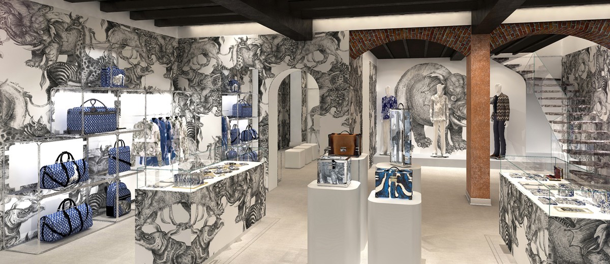 LOUIS VUITTON 米兰男士pop up商店-2