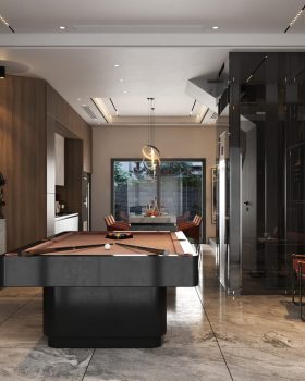 Sketchup台球室室内模型丨Ngo Tien Duy