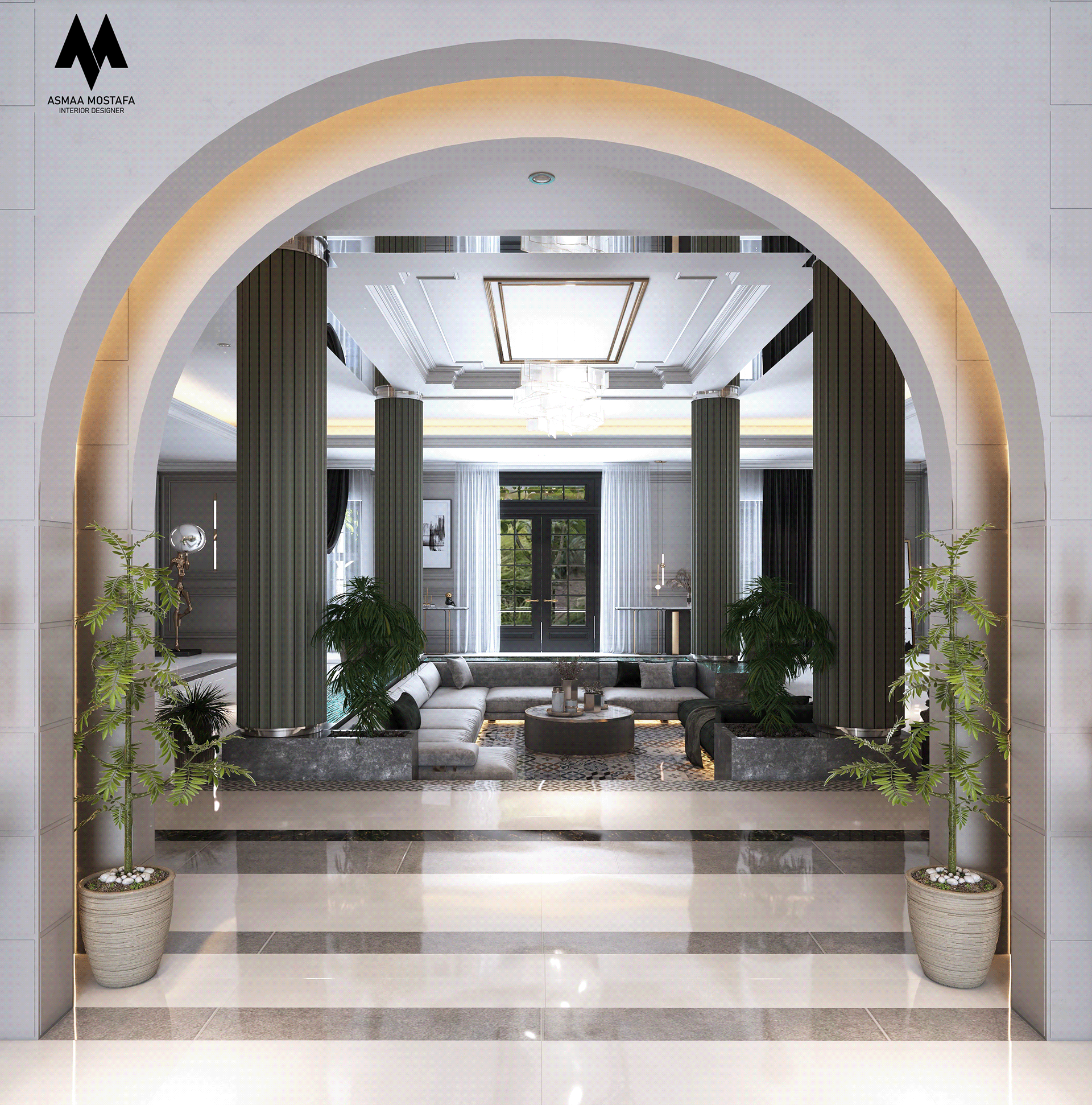 摩洛哥新古典主义丨卡塔尔多哈丨studia54-11