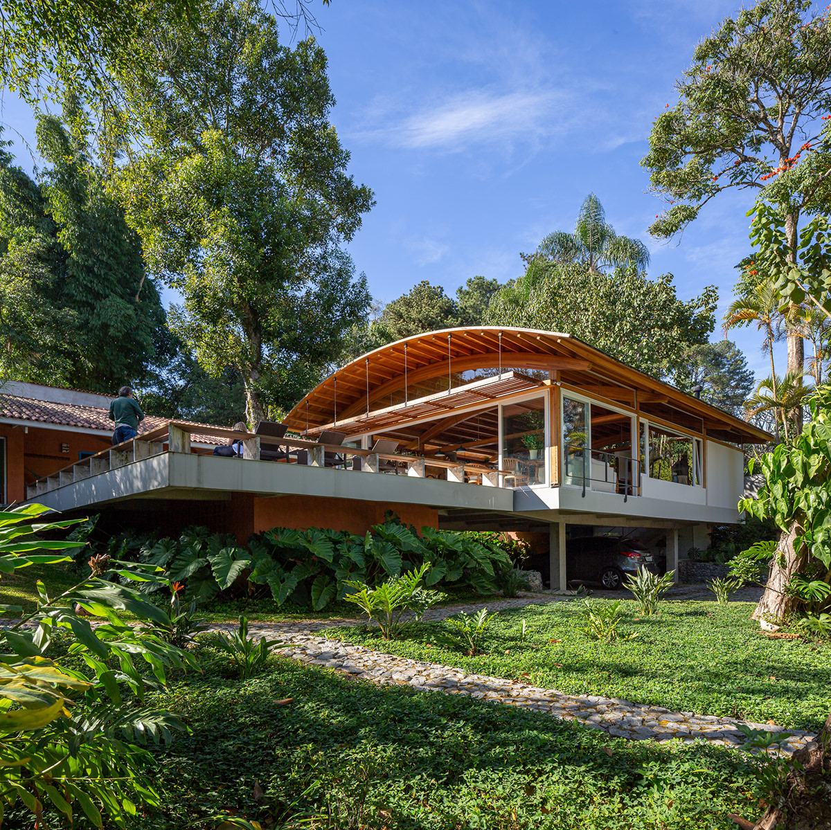 巴西圣保罗现代住宅-5