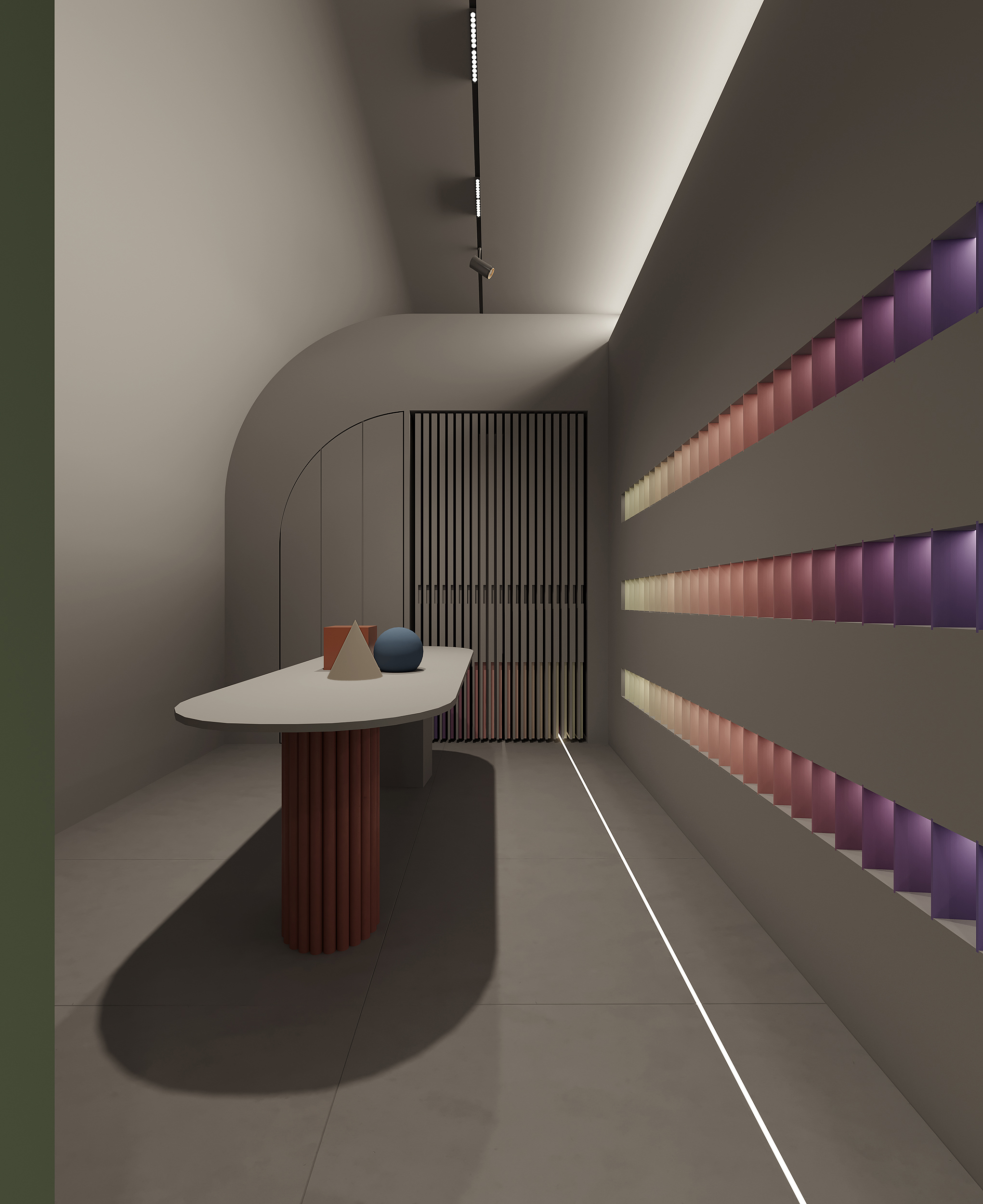 油漆展厅丨厦门共道设计事务所-33