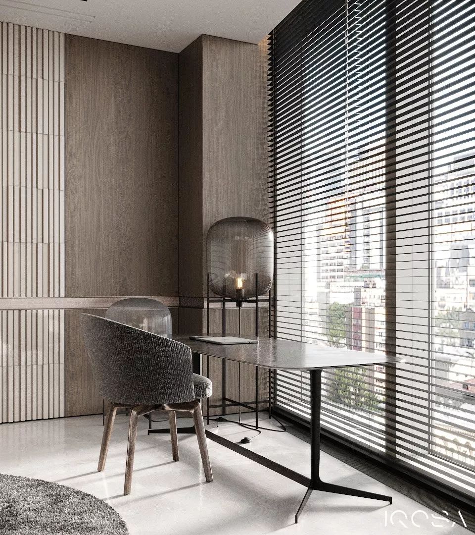 乌克兰 IQOSA 工作室打造野性公寓,粗犷与精致的完美融合-96