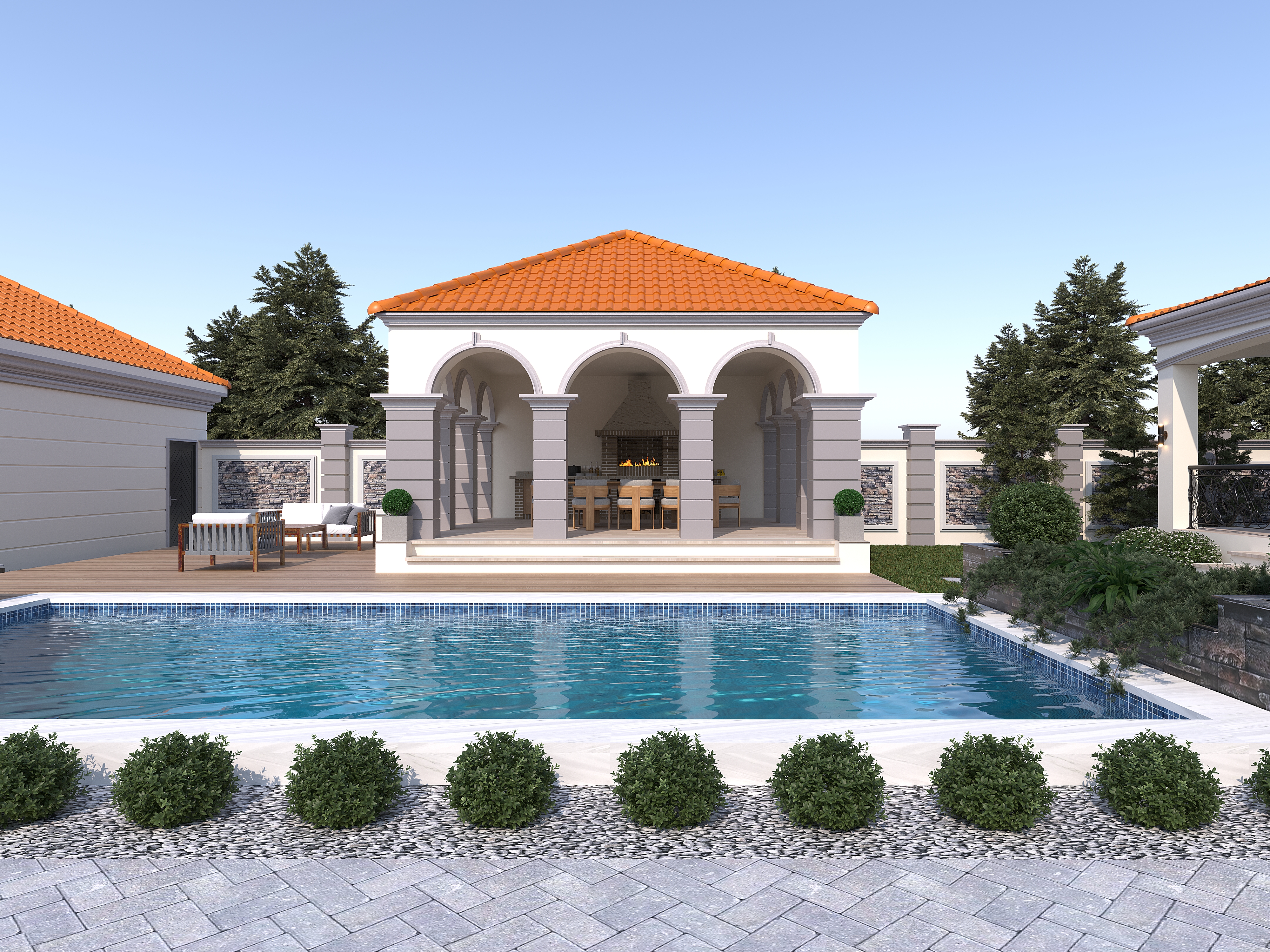 Toscana style 2story villa-4