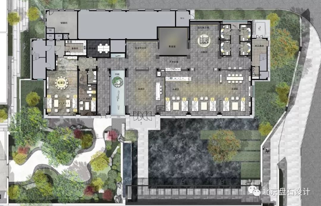 北京佑安府售楼处设计-67