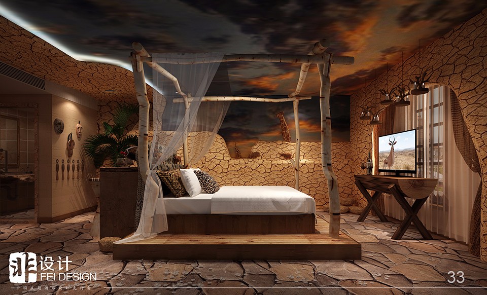 主题酒店设计案例绍兴曼陀罗艺术酒店-6