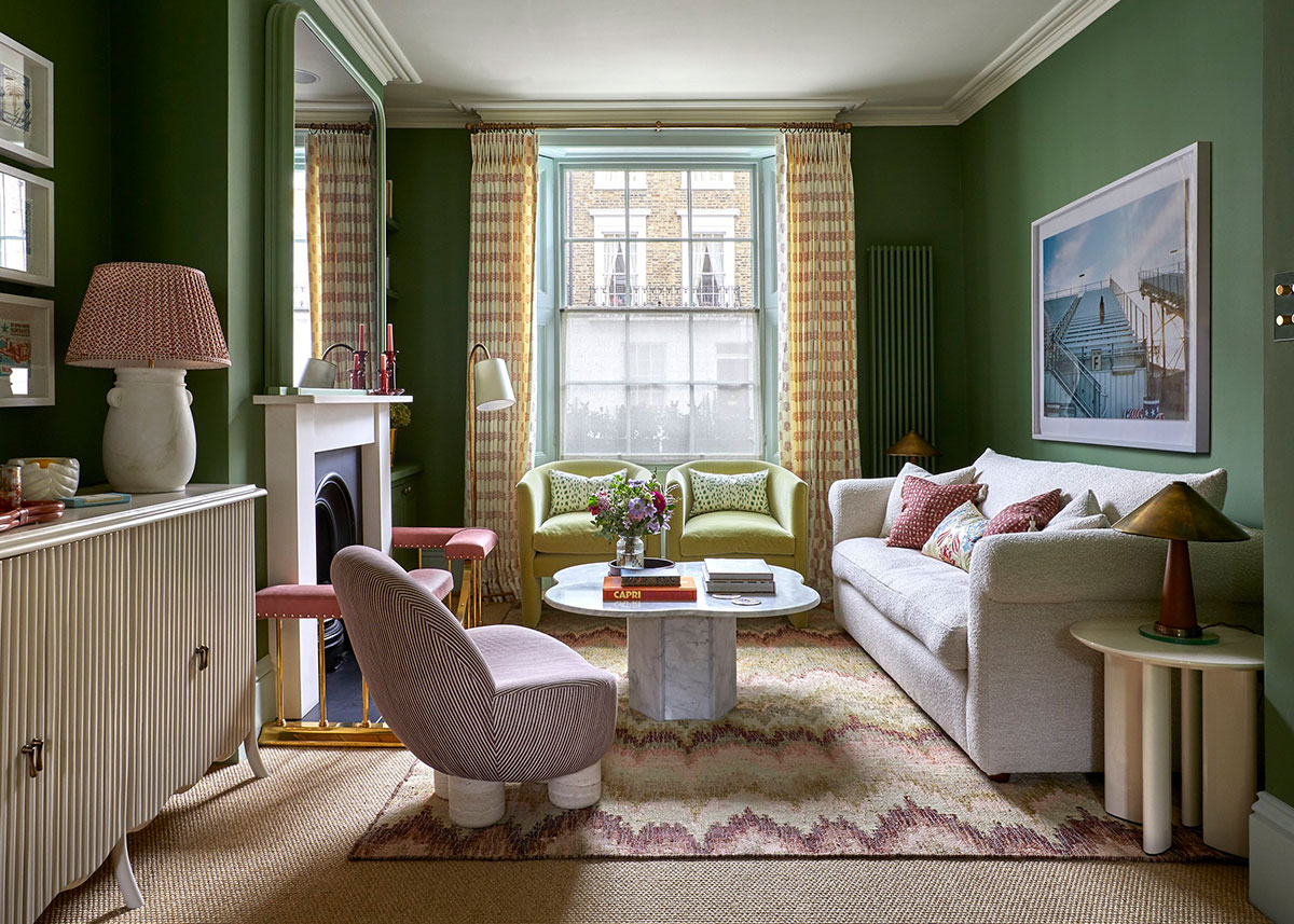 伦敦小别墅的活力设计-1