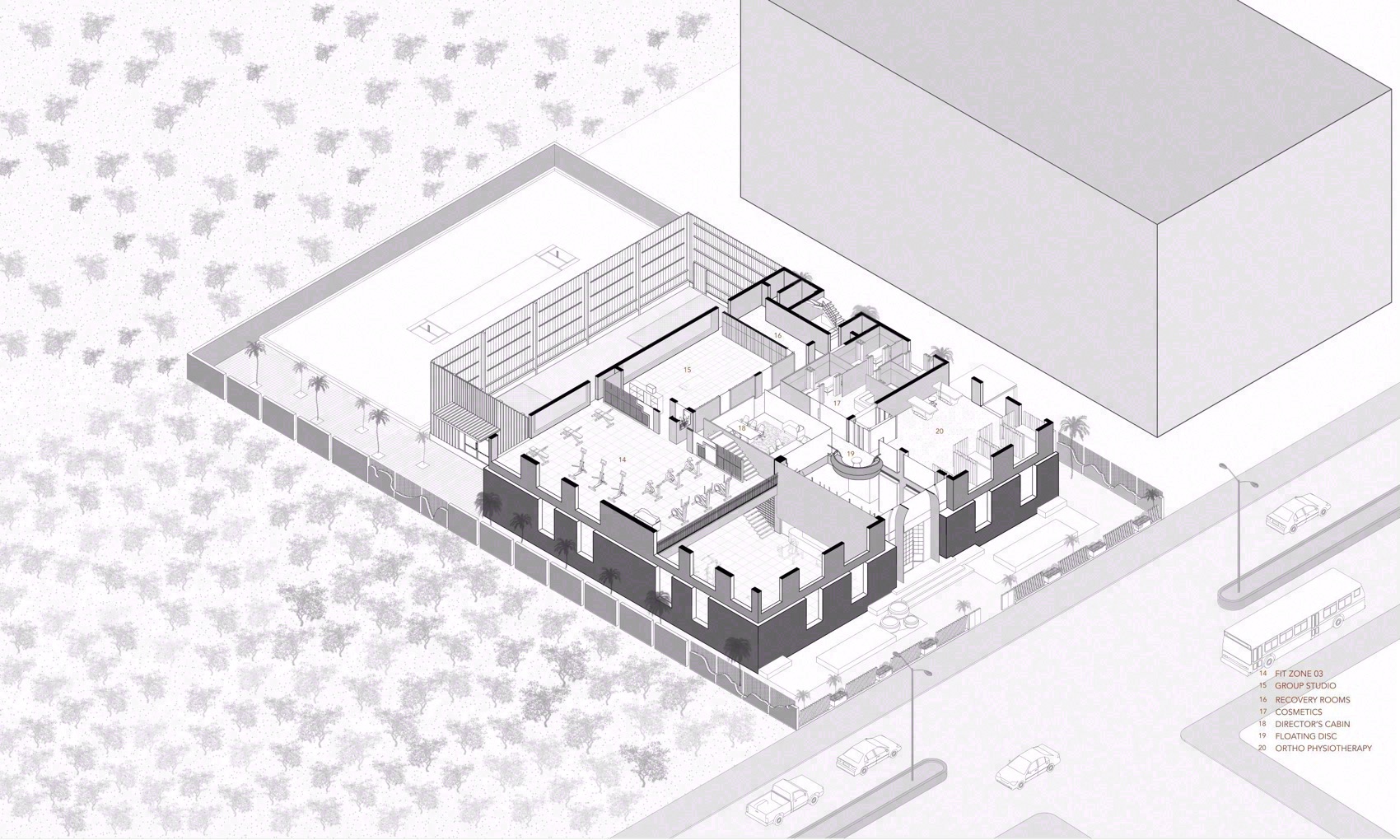 Rajkot健身中心丨印度丨Dhulia Architecture Design-80