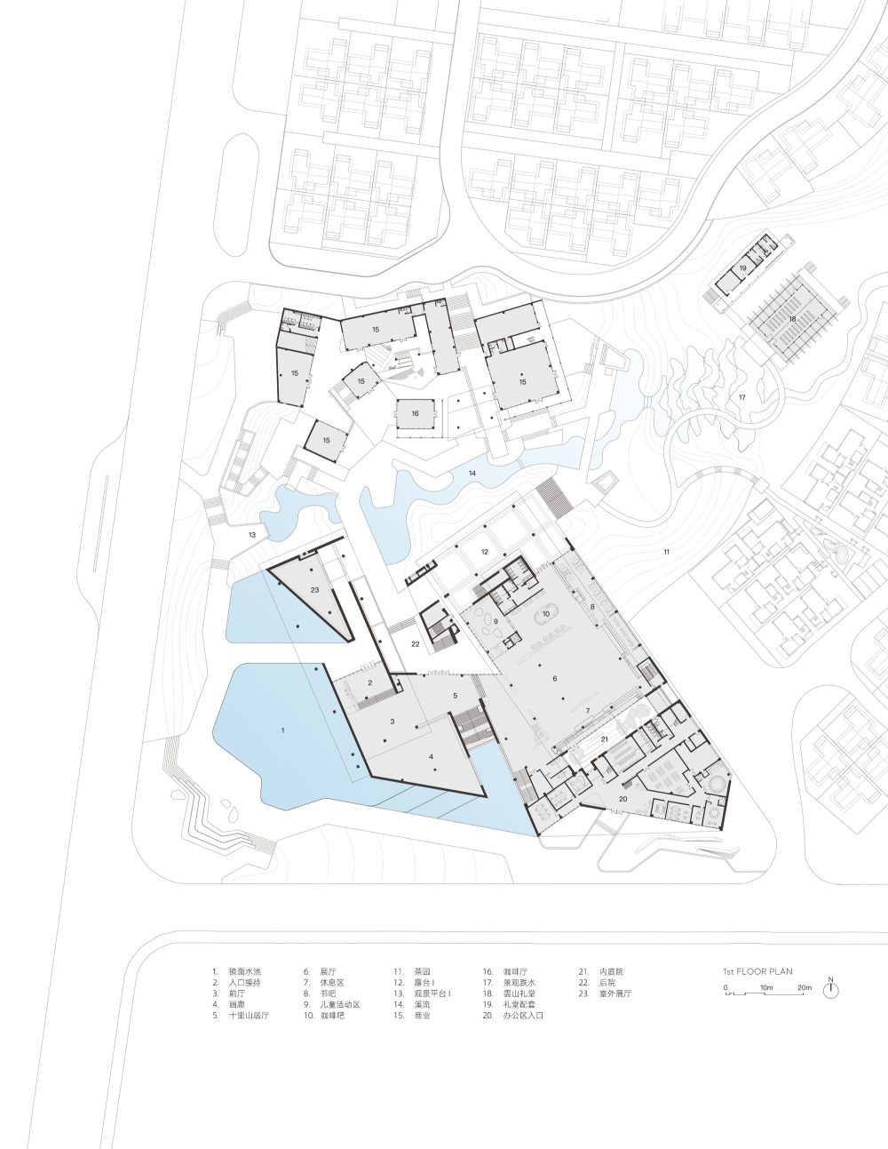 重庆雲山小镇 | 木结构艺术馆与景观的完美融合-55