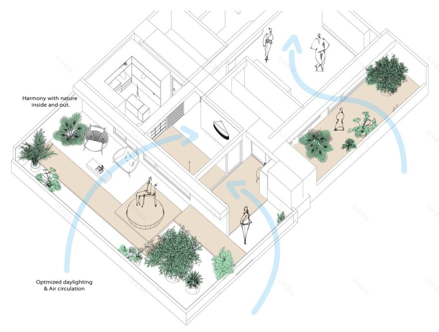 432Hz · 清新居家慵懒度假美宅丨巢空间室内设计-10