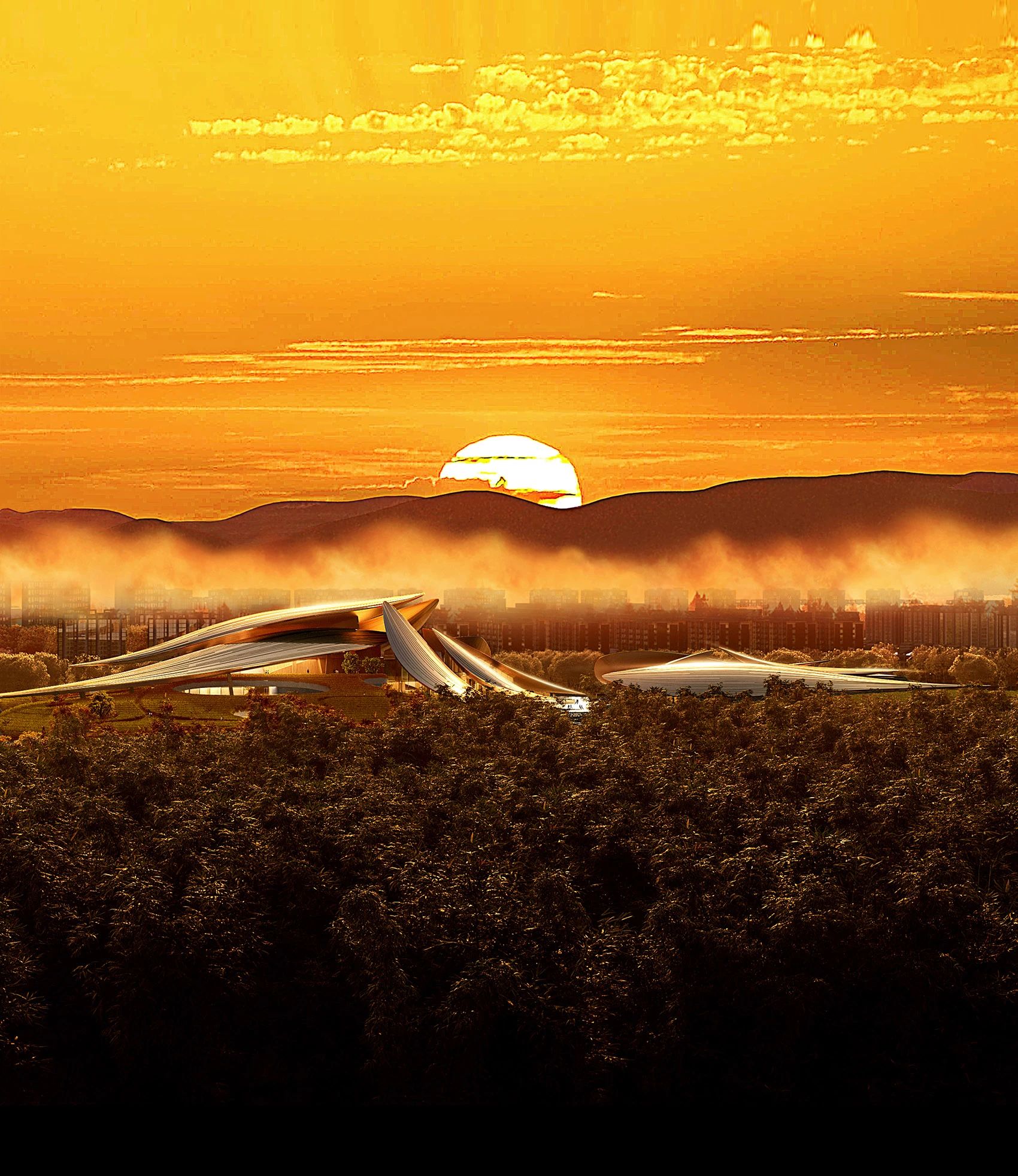 安吉“两山”未来科技城文化艺术中心丨中国浙江丨MAD建筑事务所-70