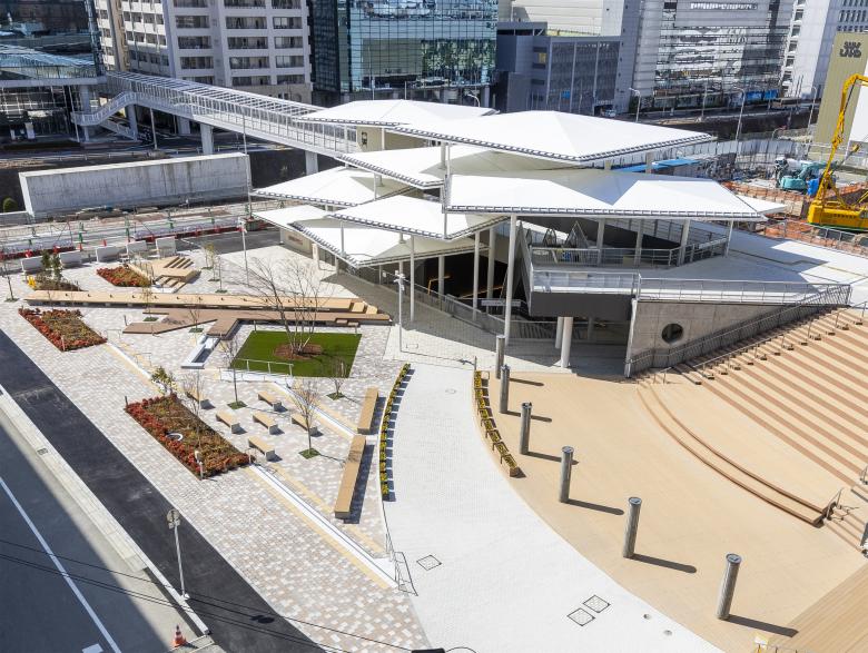 箕面船場阪大前駅エントランス丨日本大阪丨ジオグラフィック・デザイン・ラボ-18