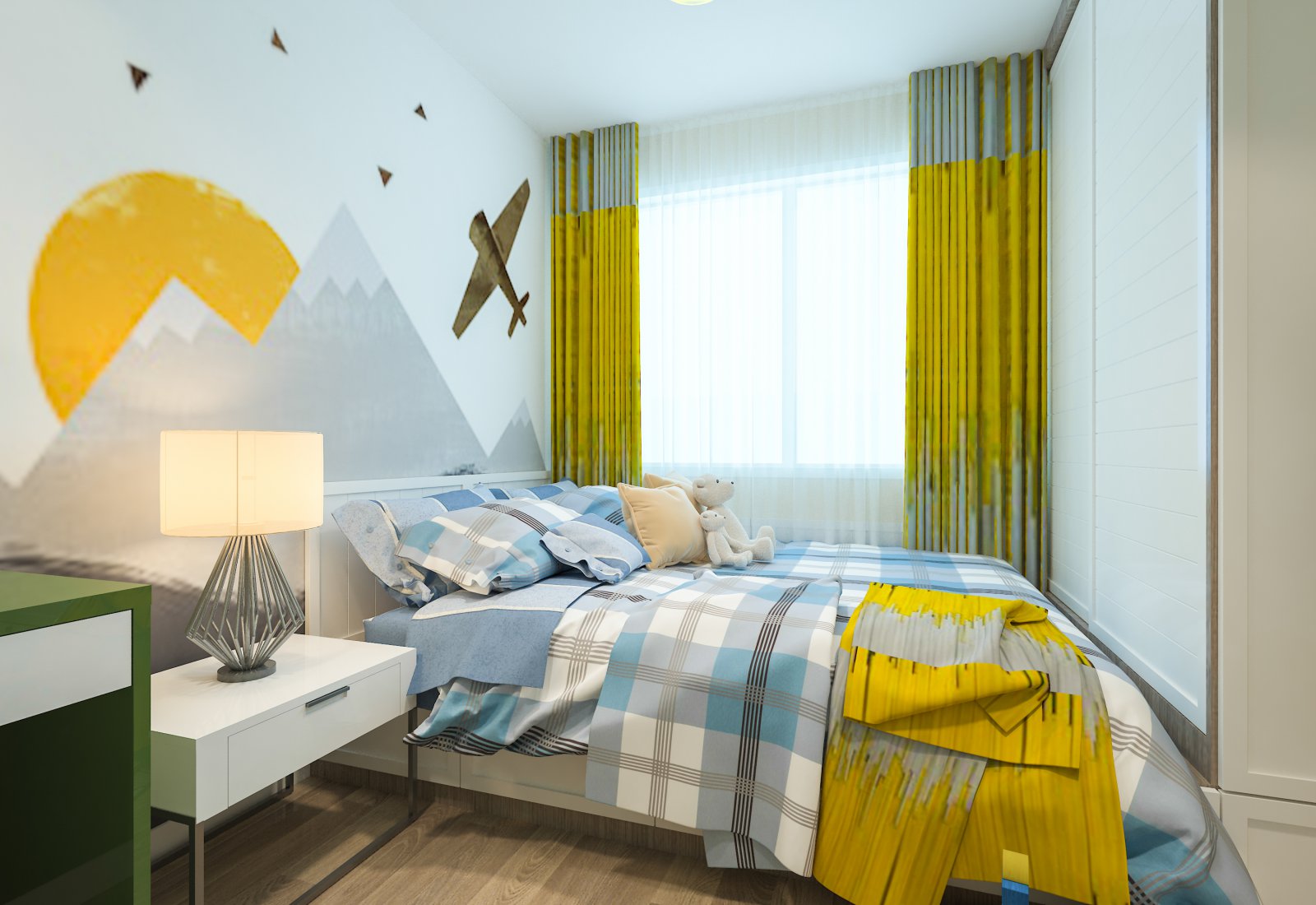 70㎡一家三口温馨之家-6