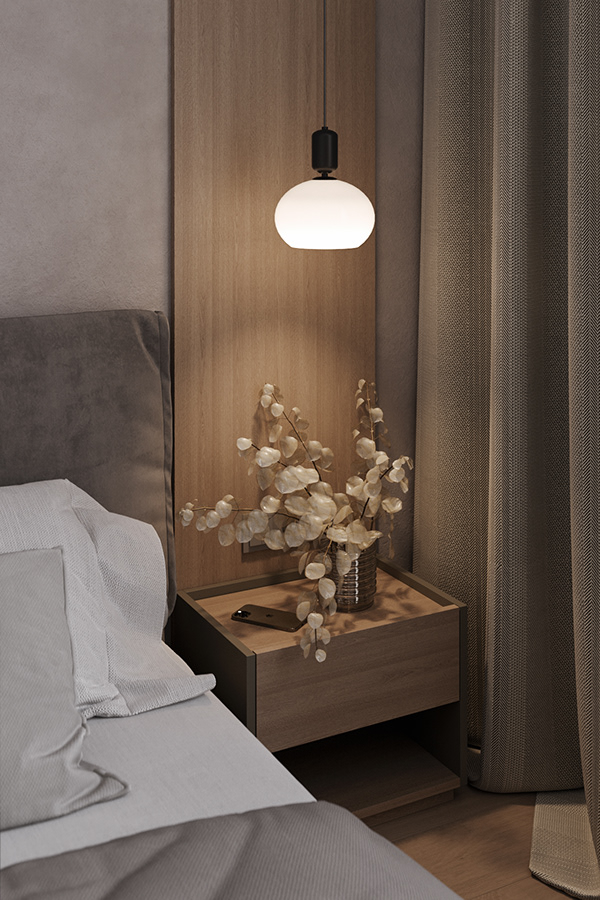 81㎡原木与灰 让简约更有格调！-16