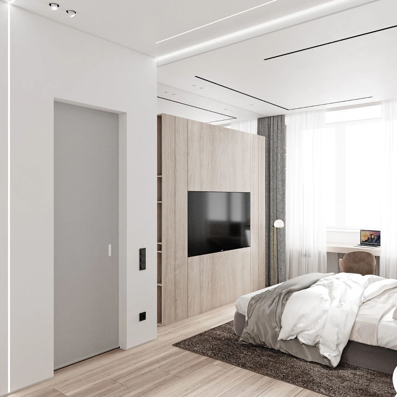 现代简约公寓设计丨MART Architects-140