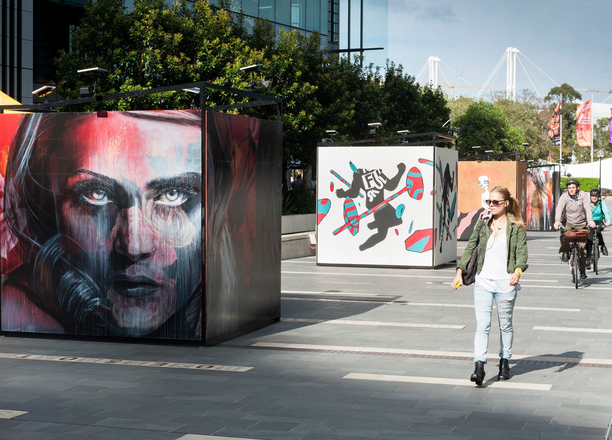 悉尼 Darling Quarter 商业街艺术装置-15