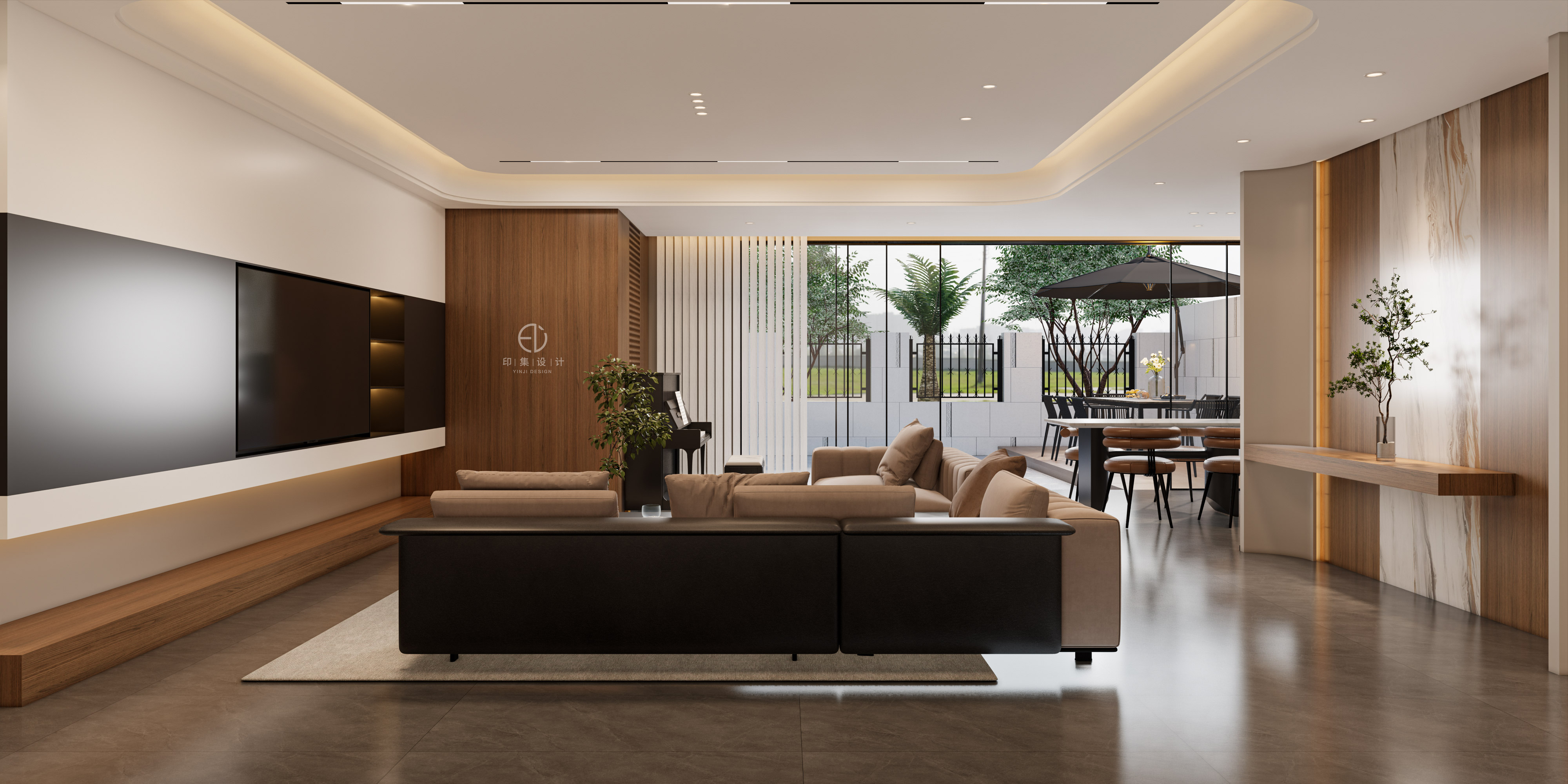 145㎡ 意式极简，立于都市，奢享精致-3