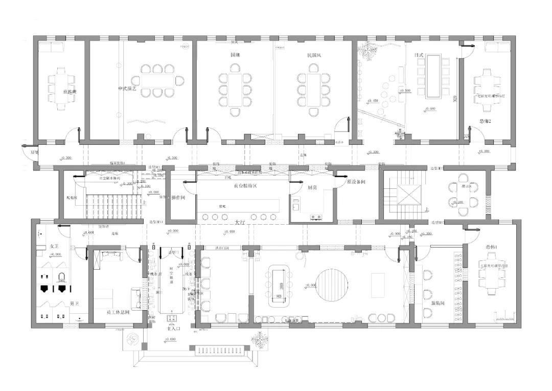 穿越时空的赛博朋克剧本杀馆·连云港 ERROR·404丨中国连云港丨点度空间设计-58