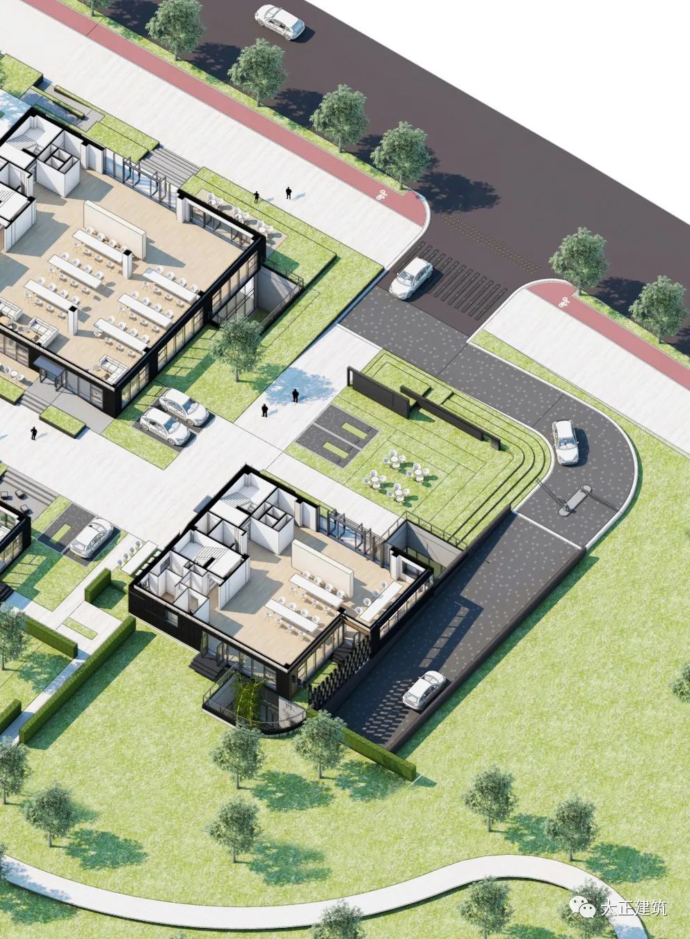 AI未来街区 · 穿街引园的生态创新设计丨中国上海丨Dplus studio大正建筑-87