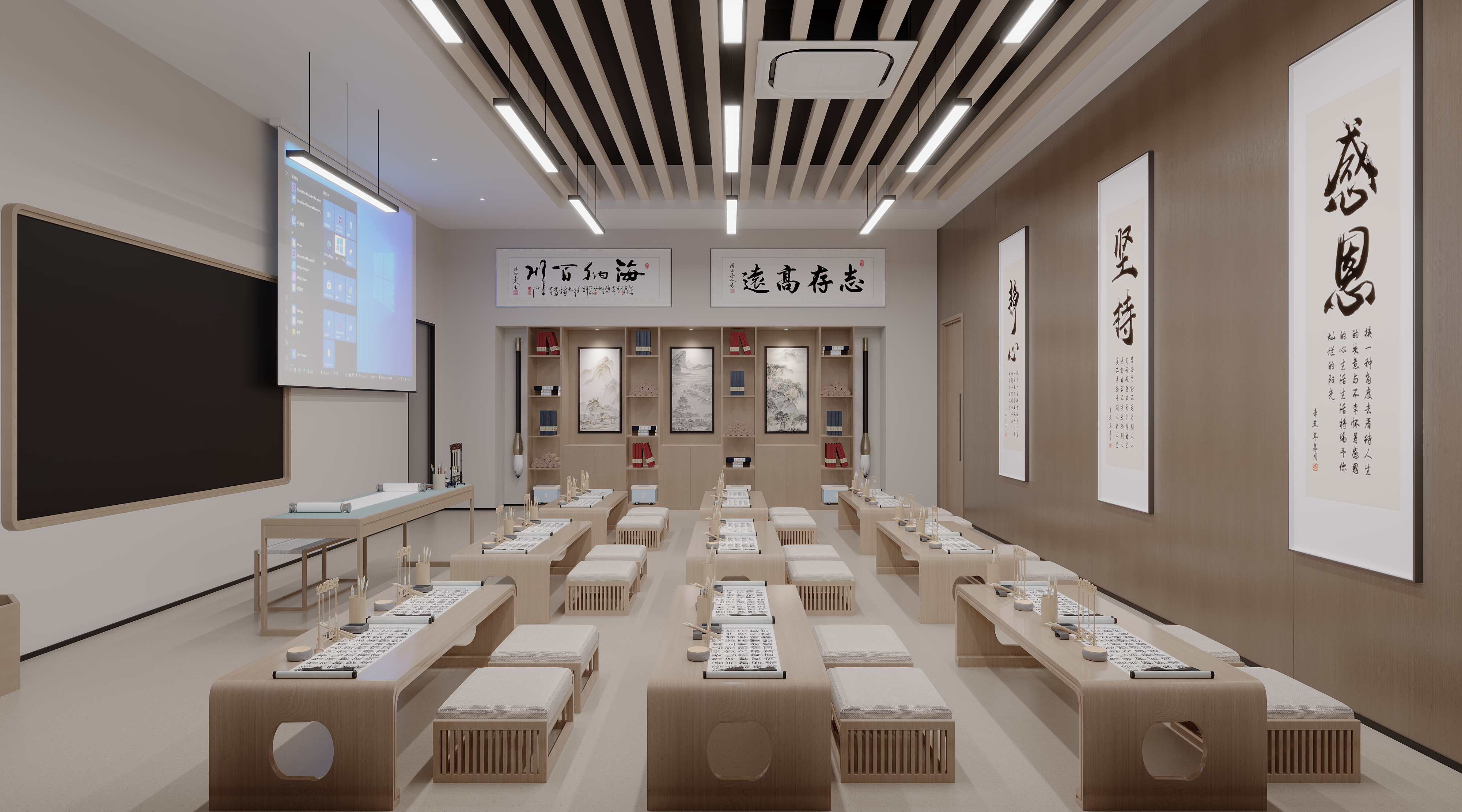 工装,培训基地设计丨中国重庆丨羽墨装饰设计-18