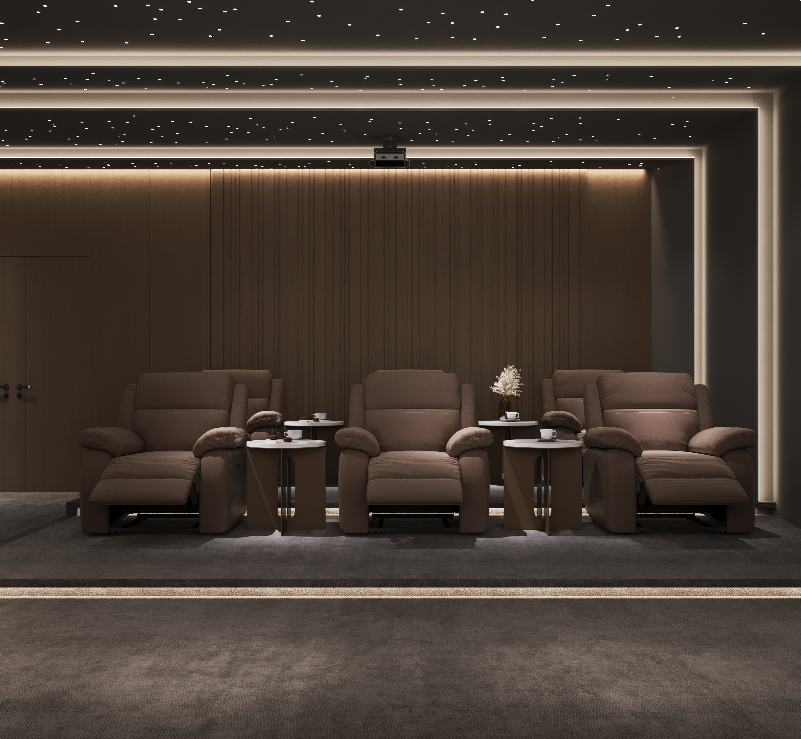 家庭影院设计丨卡塔尔-5