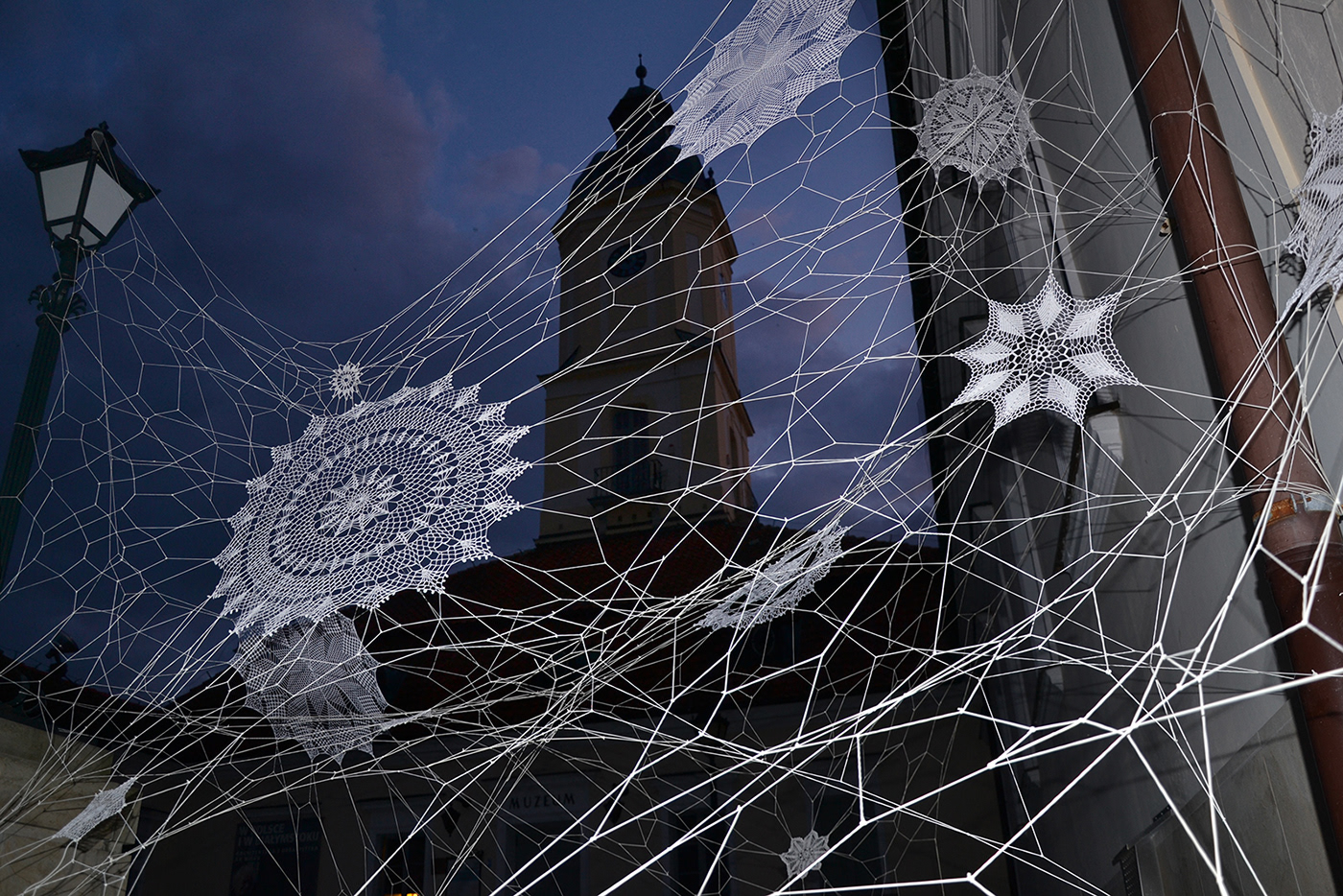 海边的诗意 lace 装置-13