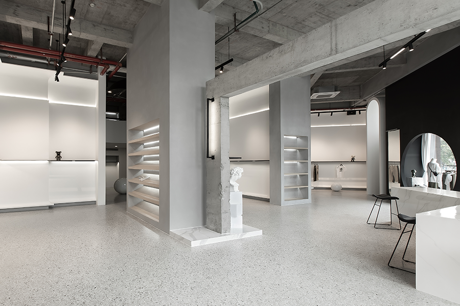NOVO 服装店丨目后空间设计-19