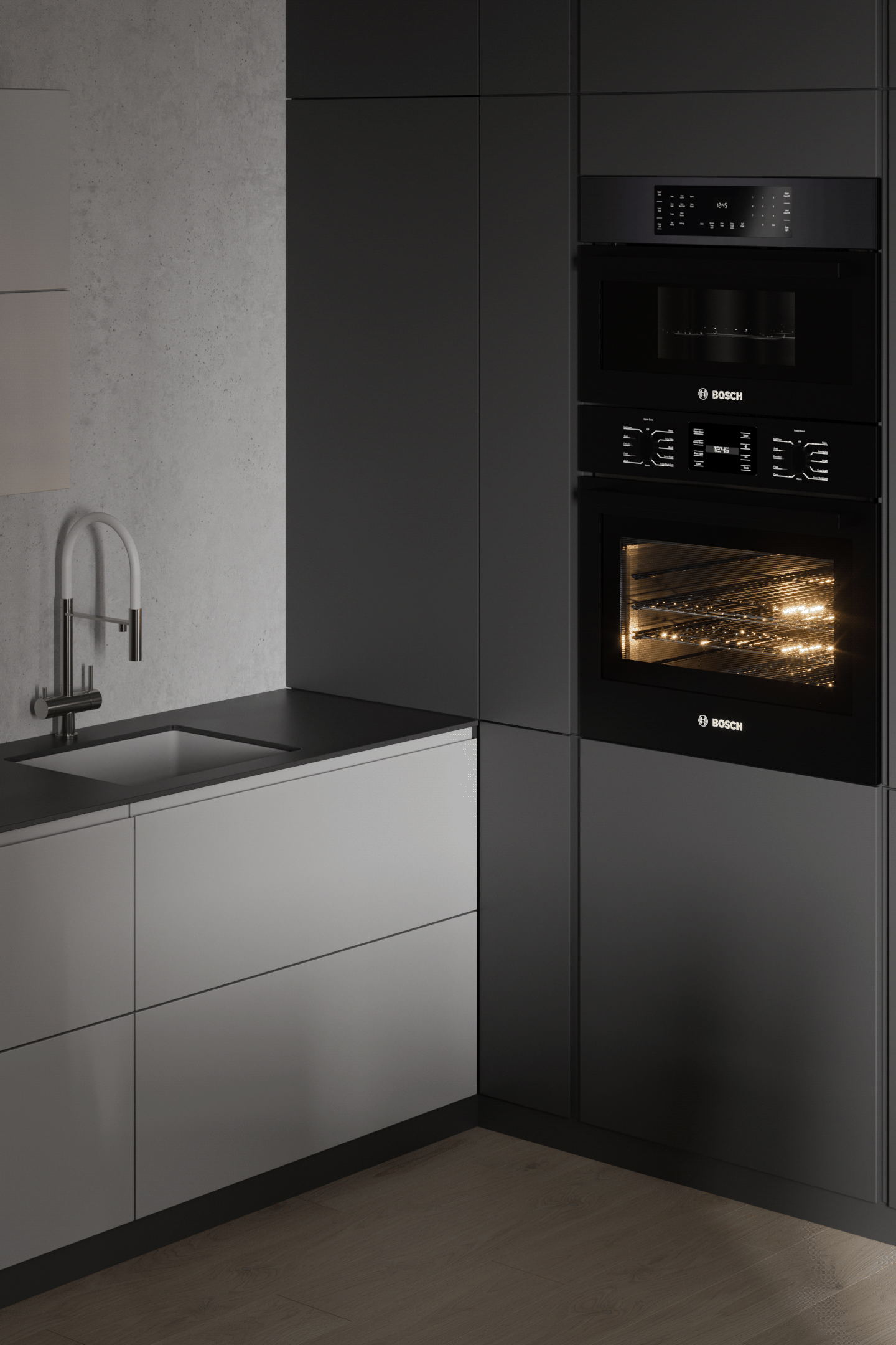 高级灰色系小空间公寓-10