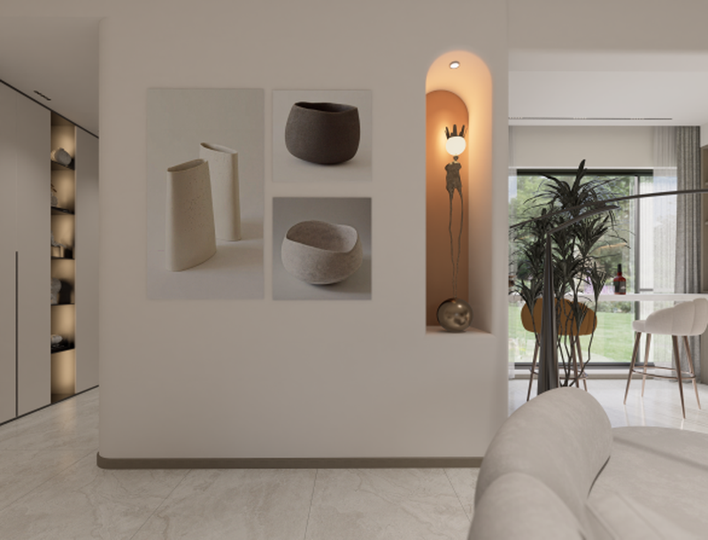 莫兰迪春日暖阳，演绎高级单色空间-7