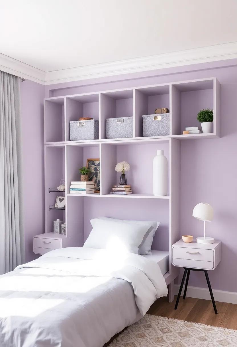 薰衣草与灰色女孩房改造-77