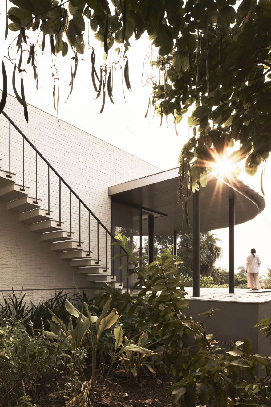 Nashik气候响应型周末住宅(Pavilion House)丨印度-25