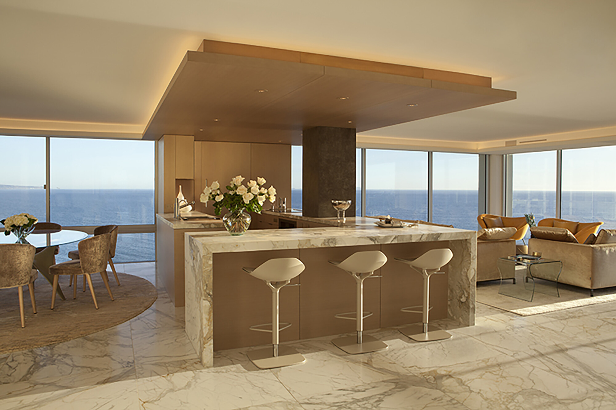 加州海滨豪华公寓,海景尽收眼底-9