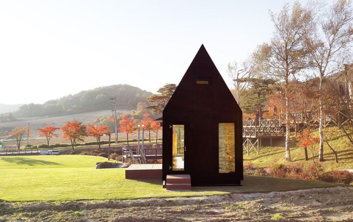 Slow Town生态模块化小屋丨韩国平昌郡-0