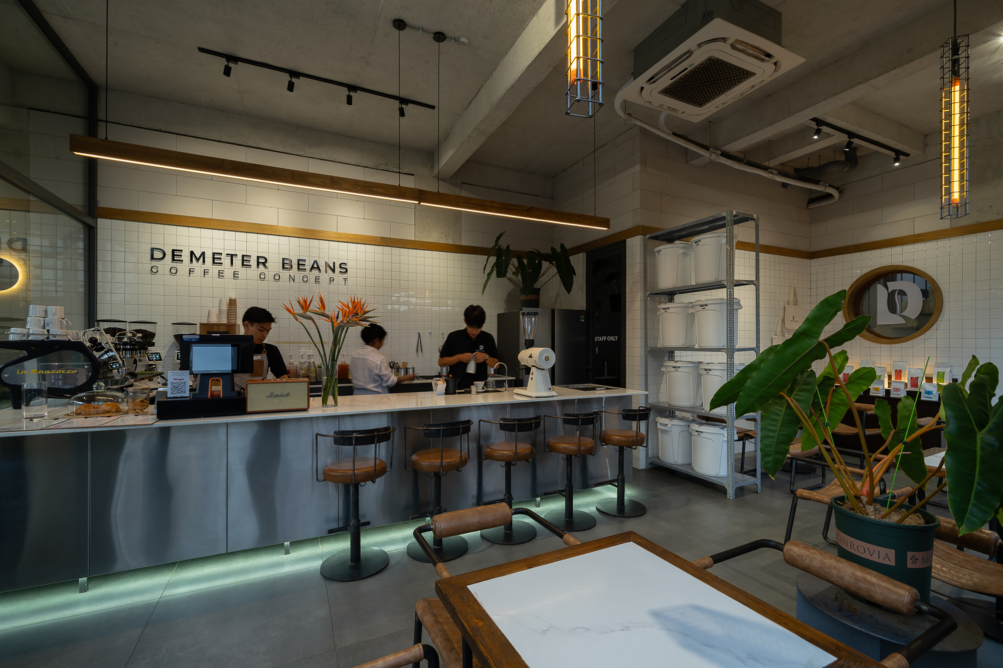 Demeter Beans II 咖啡店和 D 公寓丨越南丨KCONCEPT,KOHARCHITECTS-29