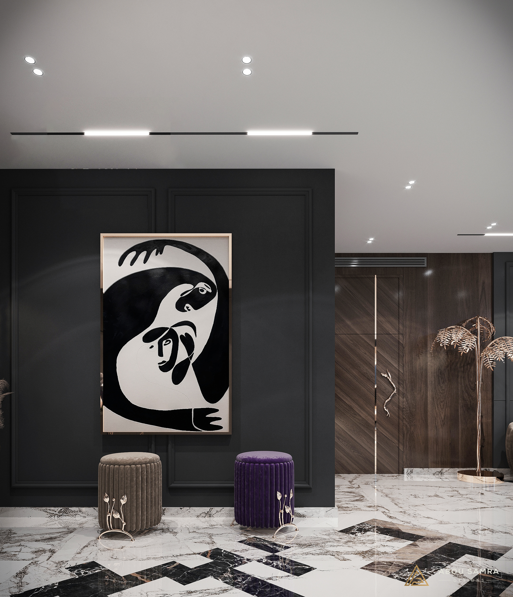 NATURAL 私人别墅丨沙特阿拉伯丨ABOU SAMRA DESIGNS (ASD)-14