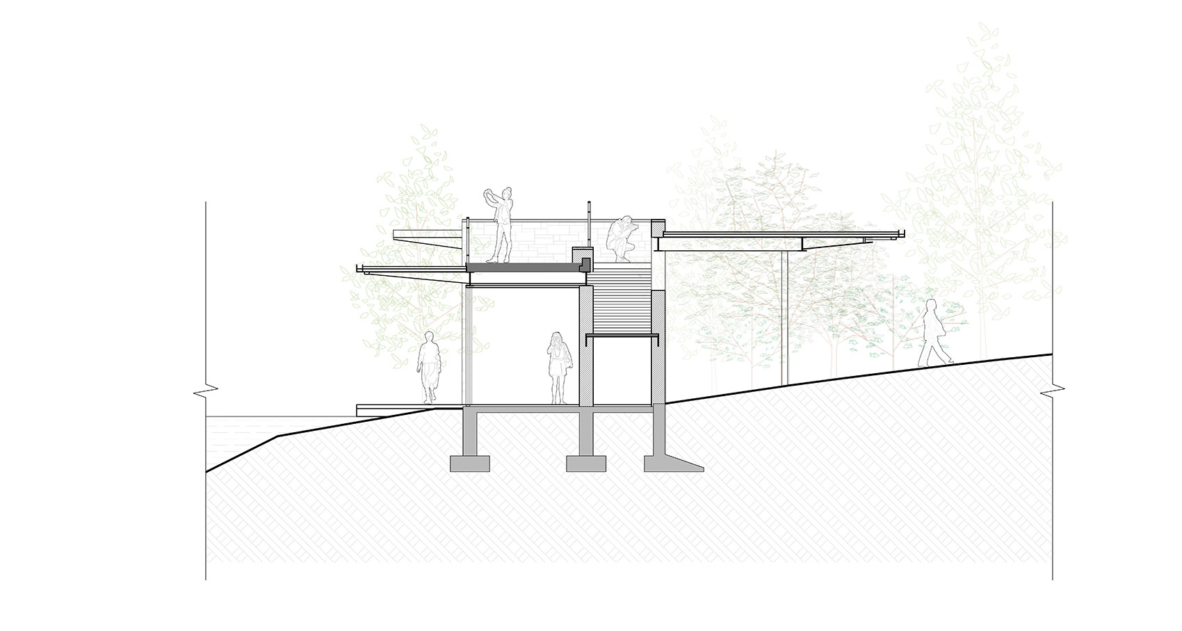 深圳环西丽湖绿道(一期)二级驿站丨中国深圳丨同济大学建筑设计研究院(集团)有限公司原作设计工作室-88