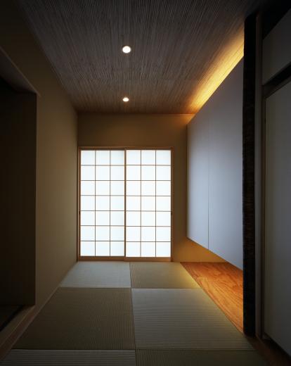 【白鷺の家】吊り橋のように宙に浮くバルコニーの家丨日本京都丨（株）プライム一級建築士事務所-8