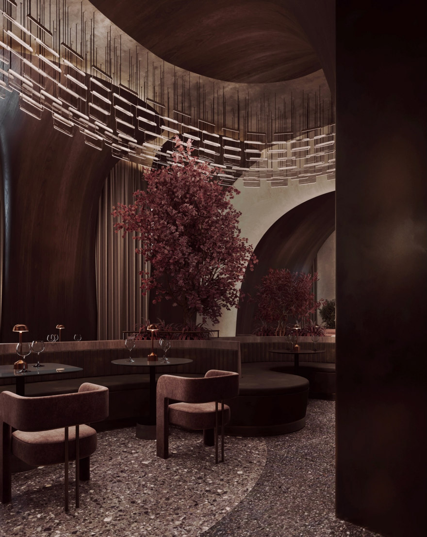 米兰多莫寿司店丨室内设计师Ashley Gadeova,Naos建筑公司-36