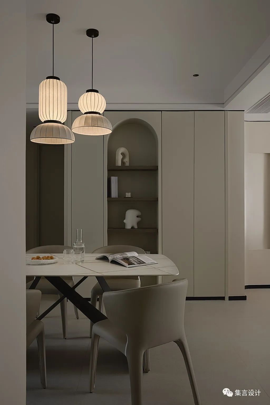 月色轻盈 · 静雅家居设计丨J·Y 设计-25