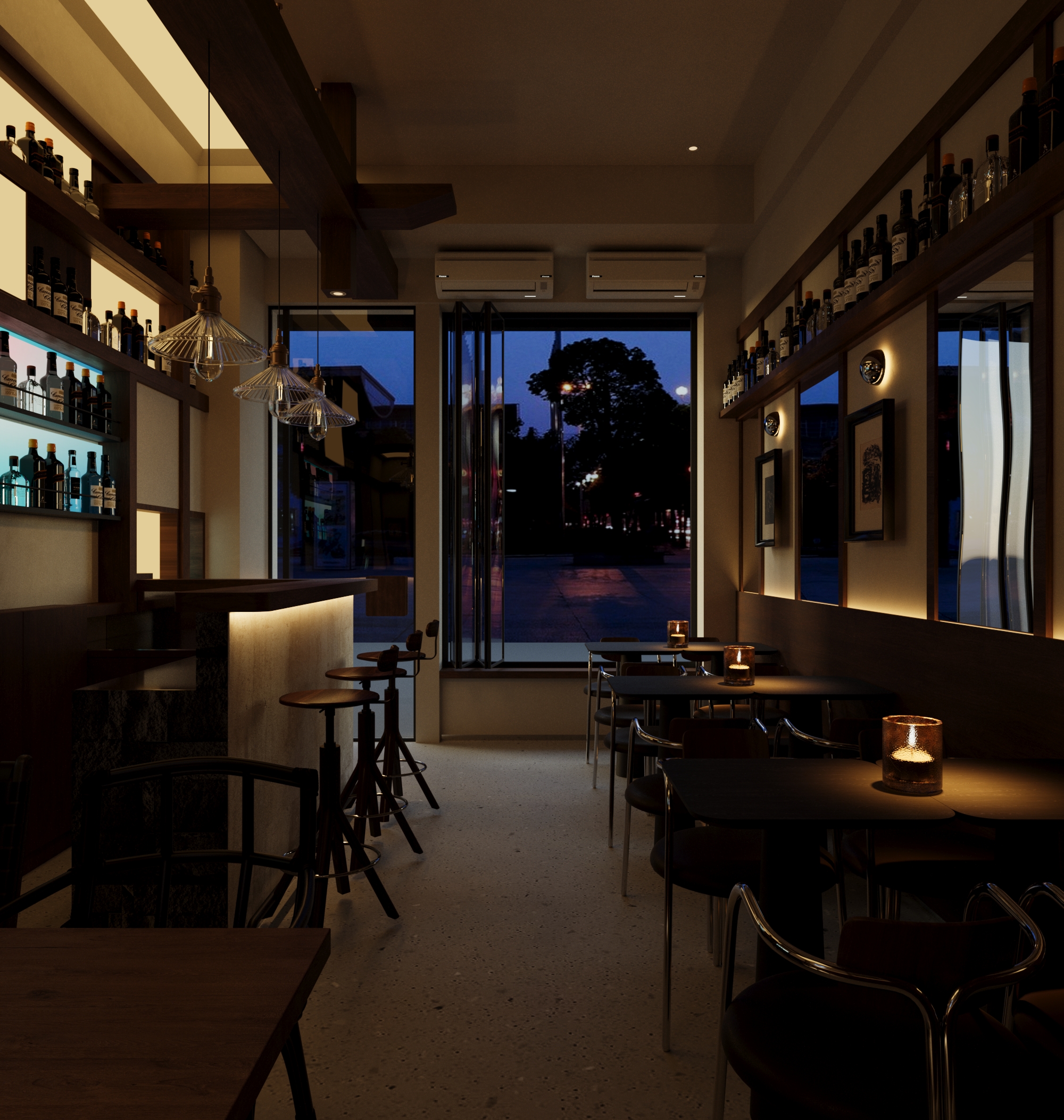 上海·22㎡·小酒吧设计丨中国上海丨上海WORM渥木设计工作室-11