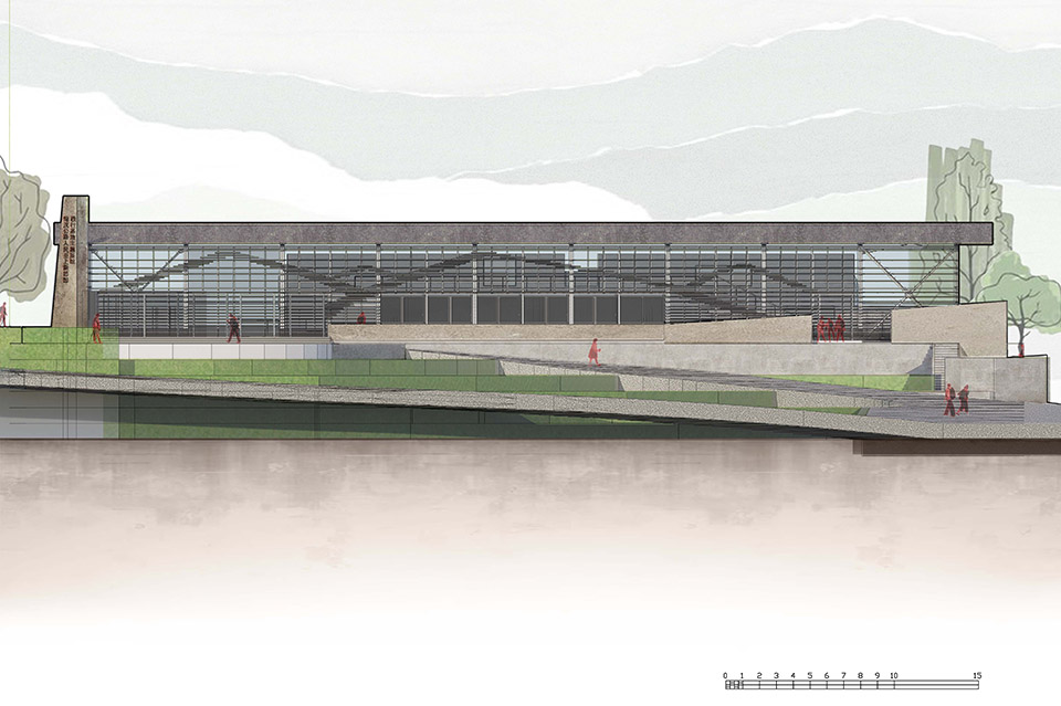 天堑与巨石·“绵茂公路”纪念展览馆设计丨中国德阳丨上海交通大学设计学院昊德工作室-115