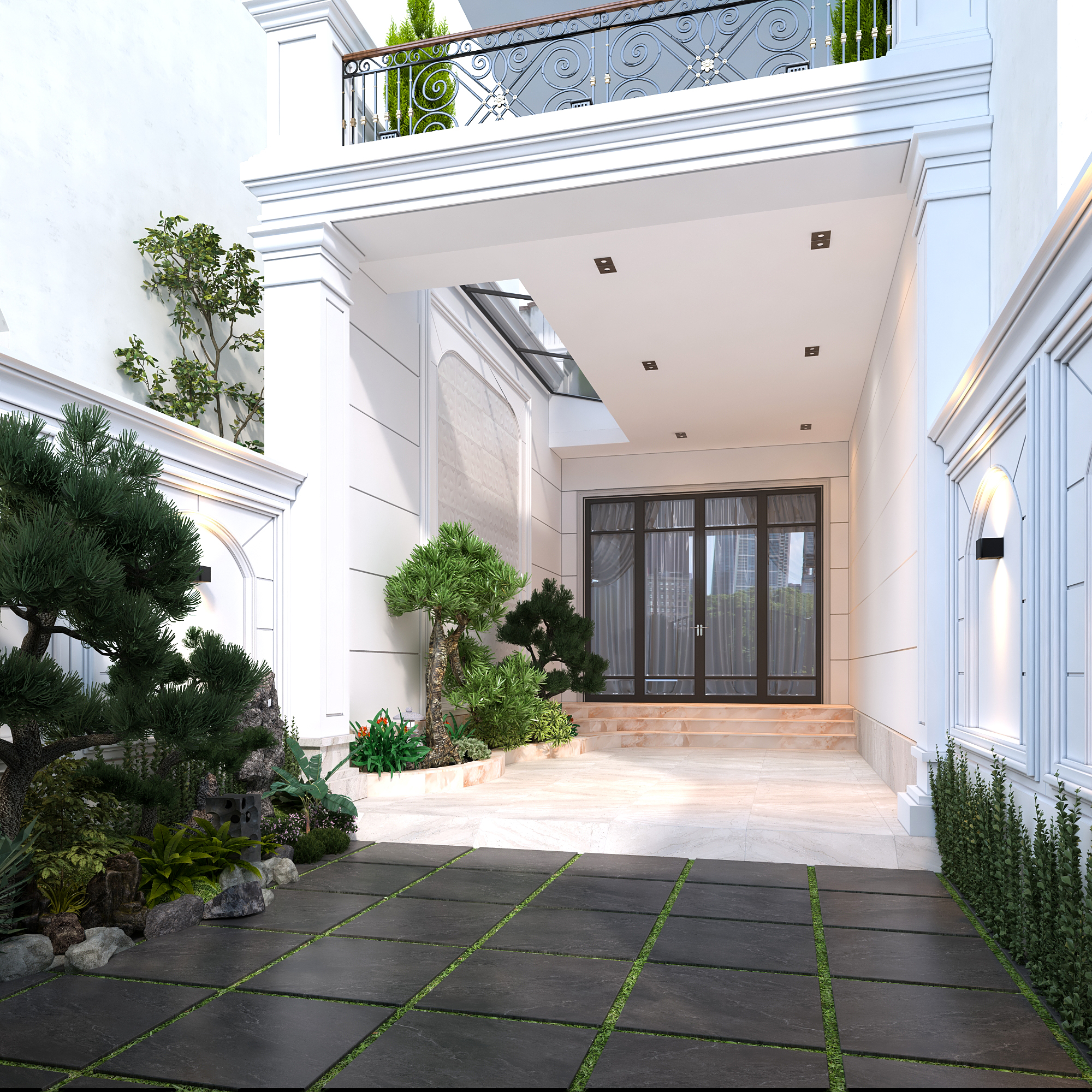 新古典主义室内装饰丨越南-0